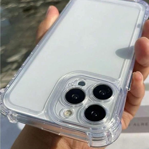 ⚠️Clearance🫧iPhone 14/Pro/Pro Max/Plus Clear Protective Anti Fall iPhone Case - Picture 4 of 6